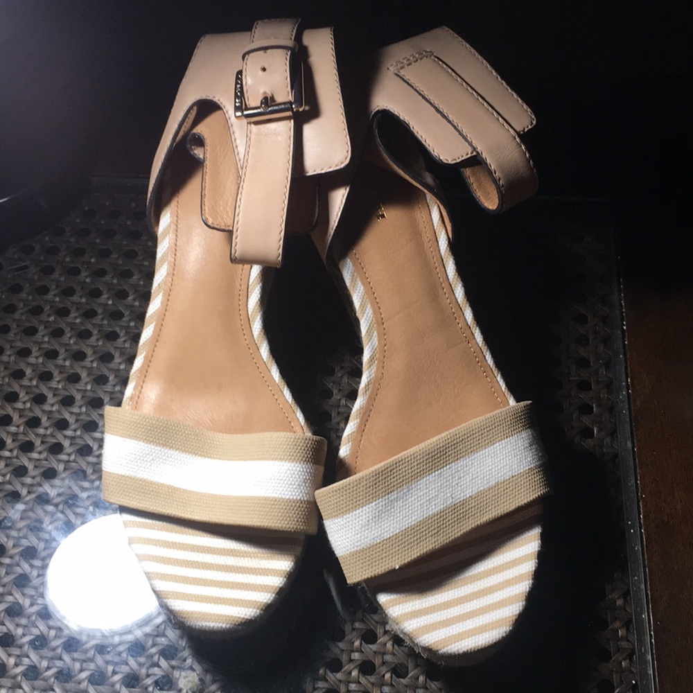 Coach sandles/wedges